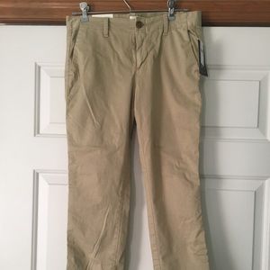 GAP girlfriend chinos. Size 00.
